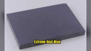 Desgaste de alta temperatura da placa cerâmica de carboneto de silício